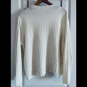 Old Navy Cream Turtleneck Sweater